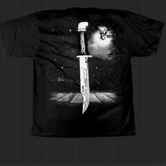 Evil Vice x Halloween Scream T-Shirt Black Short Sleeve Size Large NWT - Picture 7 of 8